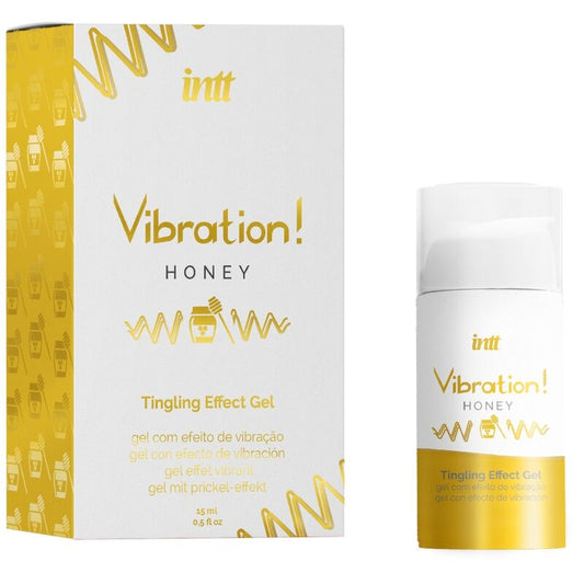 Intt Unisex Arousal Gel Intt - Powerful Intimate Stimulant Honey Liquid Vibrator Gel 15 Ml