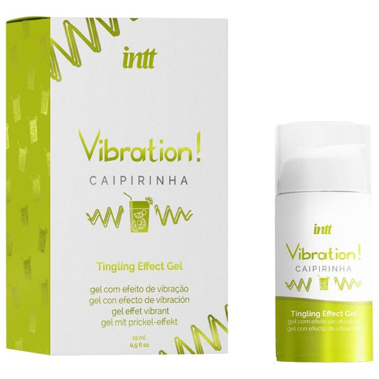 Intt Unisex Arousal Gel Intt - Powerful Intimate Stimulant Caipirinha Liquid Vibrator Gel 15 Ml