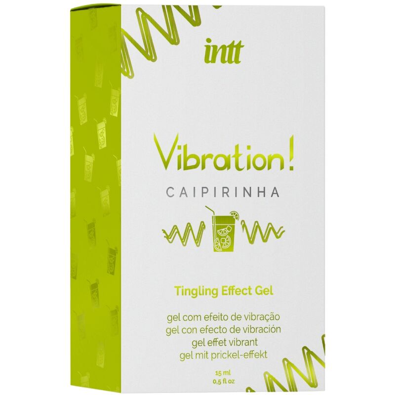 Intt Unisex Arousal Gel Intt - Powerful Intimate Stimulant Caipirinha Liquid Vibrator Gel 15 Ml