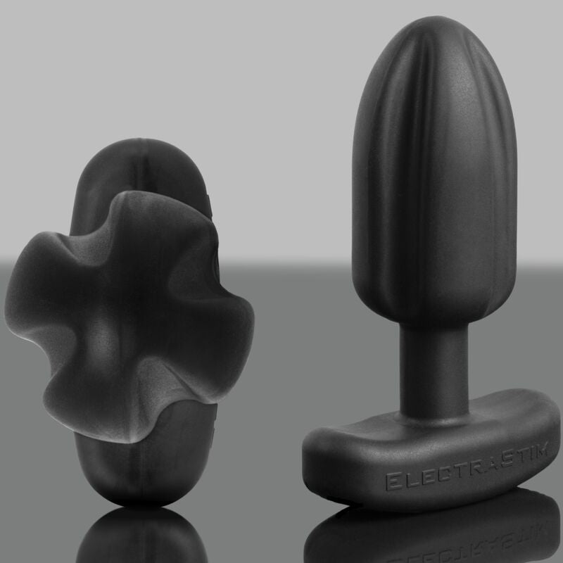 Electrastim Tartarus Anal Plug Quadripolar Silicone Black