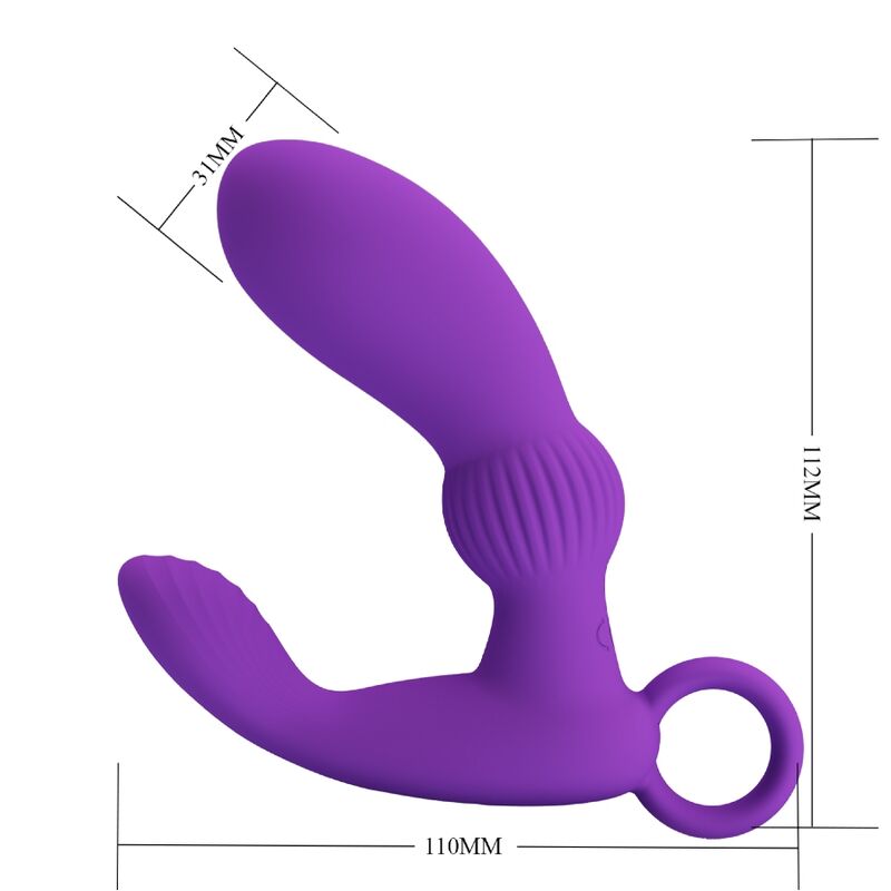 Pretty Love Cayla Anal Vibrator Massager Lila