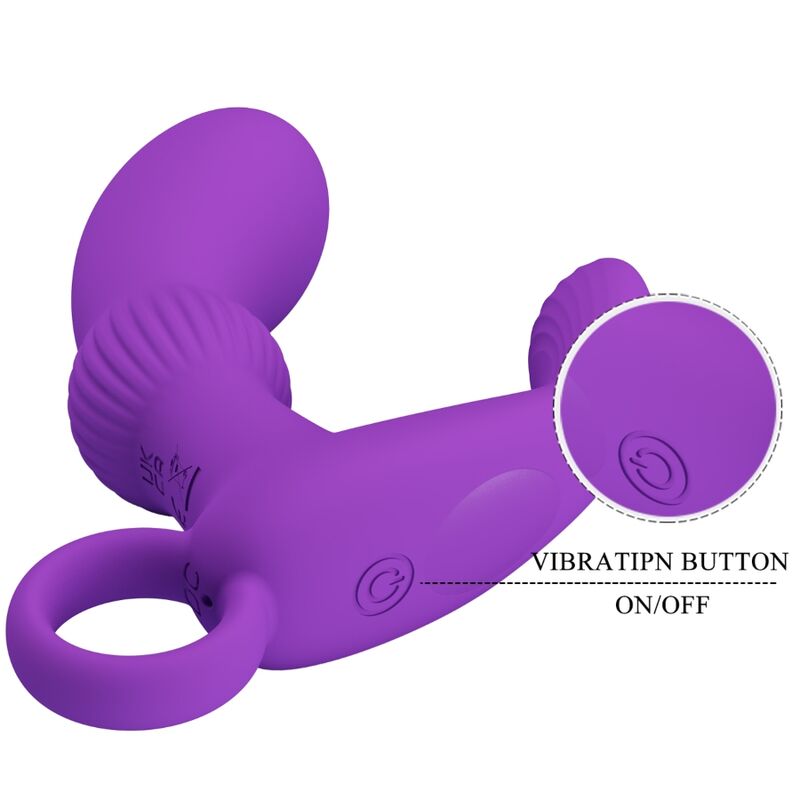 Pretty Love Cayla Anal Vibrator Massager Lila