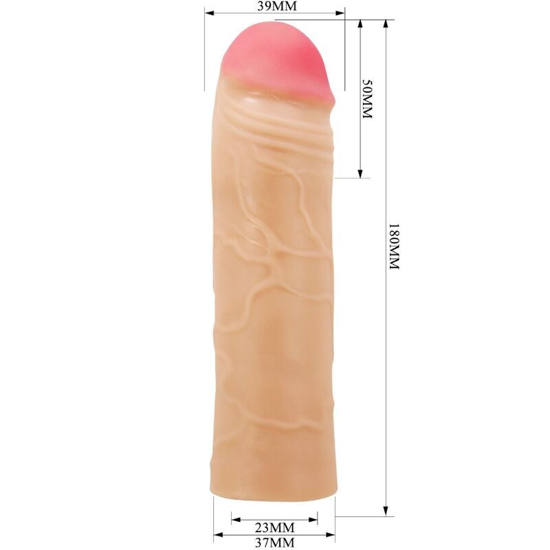 Pretty Love Male Pretty Love - Chane Penis Extender Cover Flesh