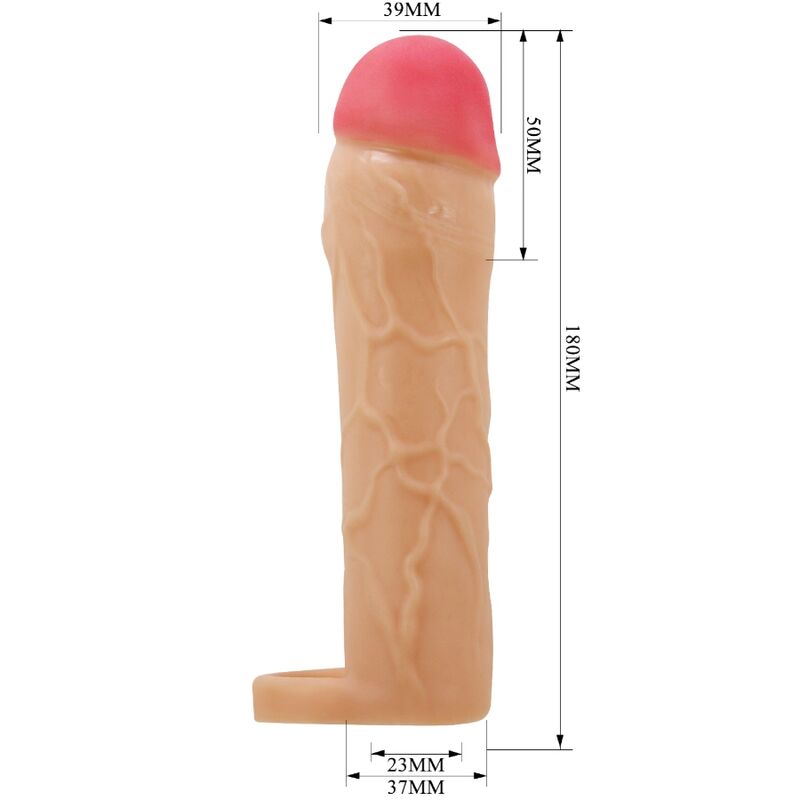 Pretty Love Male Pretty Love - Chane Penis Extender Cover Flesh