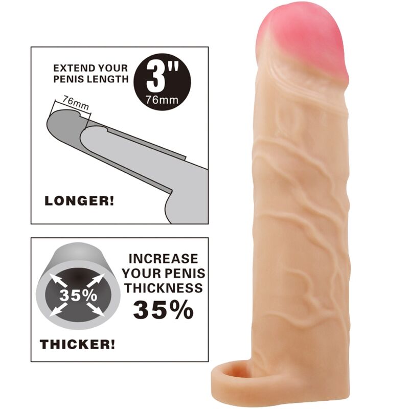 Pretty Love Male Pretty Love - Gerd Penis Extender Cover Flesh