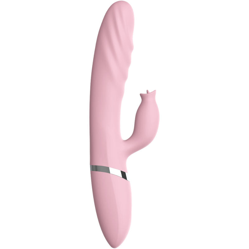 Armony Vibrators Armony - Vibrator & Thrusting With Pink Heat Effect Tongue