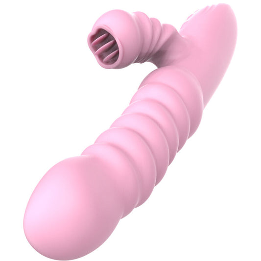 Armony Vibrators Armony - Vibrator Multifunction With Stimulating Tongue Heat Effect Pink