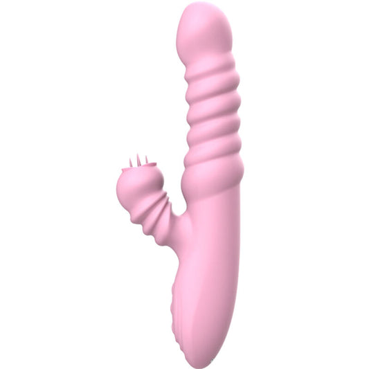 Armony Vibrators Armony - Vibrator Multifunction With Stimulating Tongue Heat Effect Pink