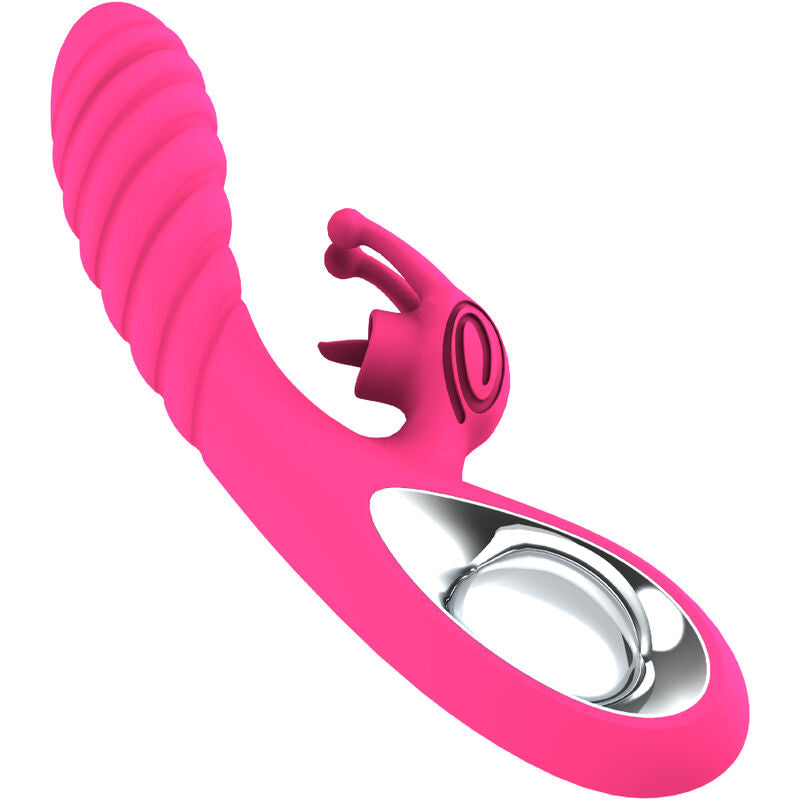 Armony Vibrators Armony - Vicky Rabbit Vibrator With Fuchsia Pull Ring Tongue