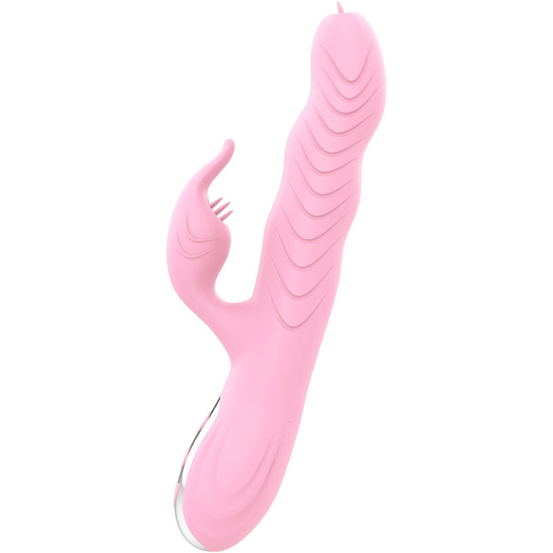 Armony Vibrators Armony - Marcia Vibrator & Thrusting Double Tongue Heat Effect Pink