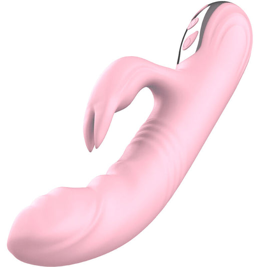 Armony Vibrators Armony - Fully Finger Rabbit Vibrator Pink Heat Effect