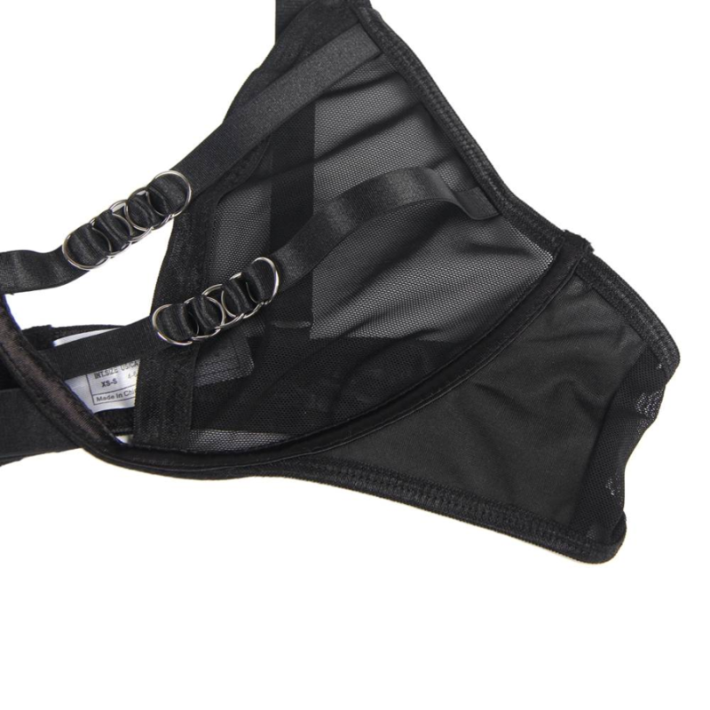 Subblime Sets Subblime - Two Piece Set Of Transparency Bra And S/M Strips