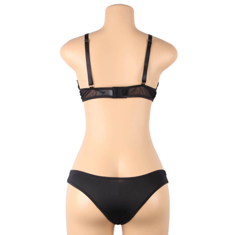 Subblime Sets Subblime - Two Piece Set Of Transparency Bra And S/M Strips