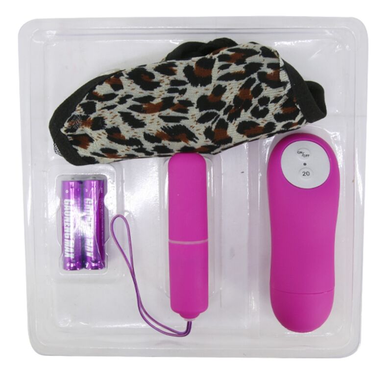 Baile Stimulating Baile - Thong With Vibrating Bullet And Control Purple