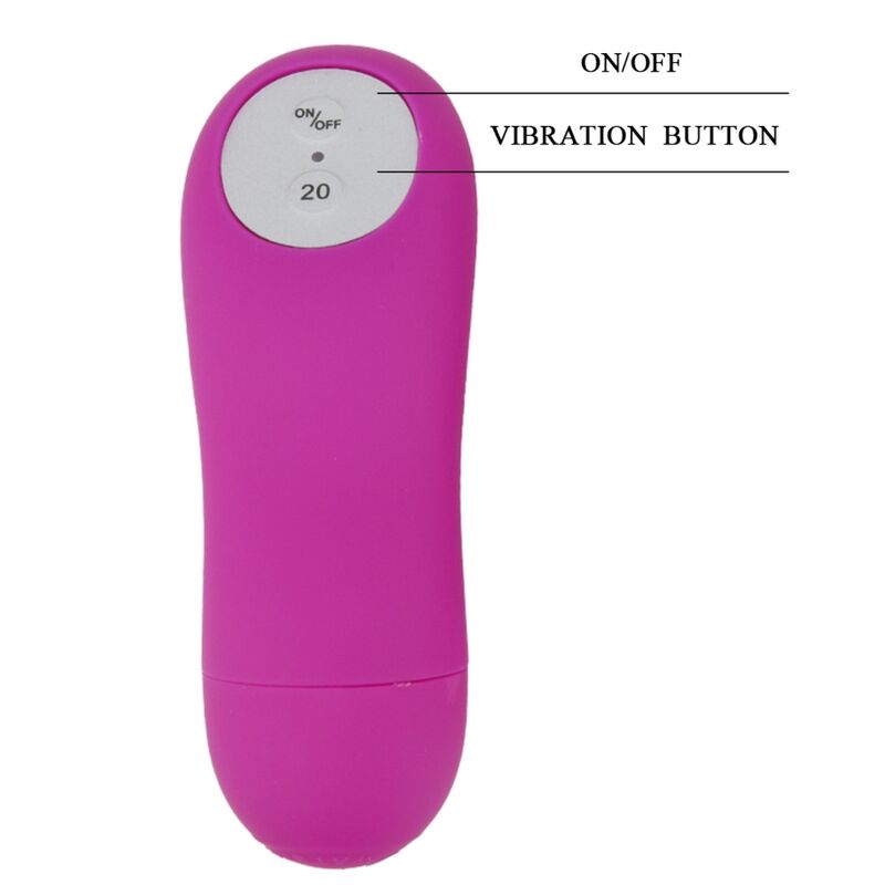 Baile Stimulating Baile - Thong With Vibrating Bullet And Control Purple