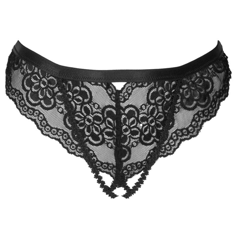 Livco Corsetti Panties Livco Corsetti Fashion - Oksurin Panty Con Apertura Negro