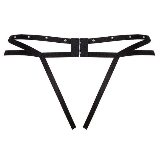 Livco Corsetti Panties Livco Corsetti Fashion - Nomade Tanga Crotchless Negro