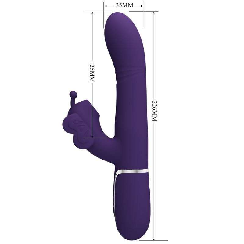 Pretty Love Multifunction Rabbit Vibrator 4 in 1