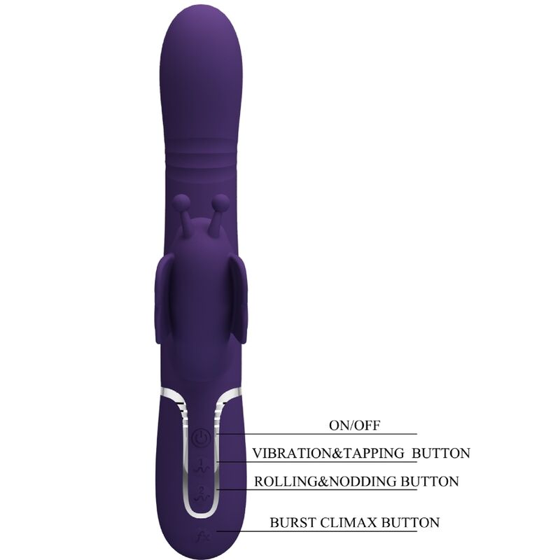 Pretty Love Multifunction Rabbit Vibrator 4 in 1