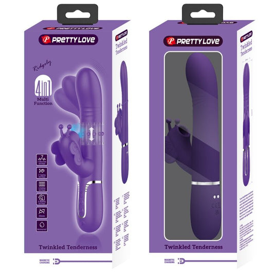 Pretty Love Multifunction Rabbit Vibrator 4 in 1