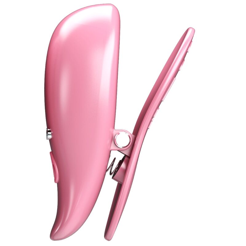 Pretty Love Flirtation Pretty Love - Leaf Vibrating Nipple Clamps Pink
