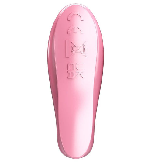 Pretty Love Flirtation Pretty Love - Leaf Vibrating Nipple Clamps Pink
