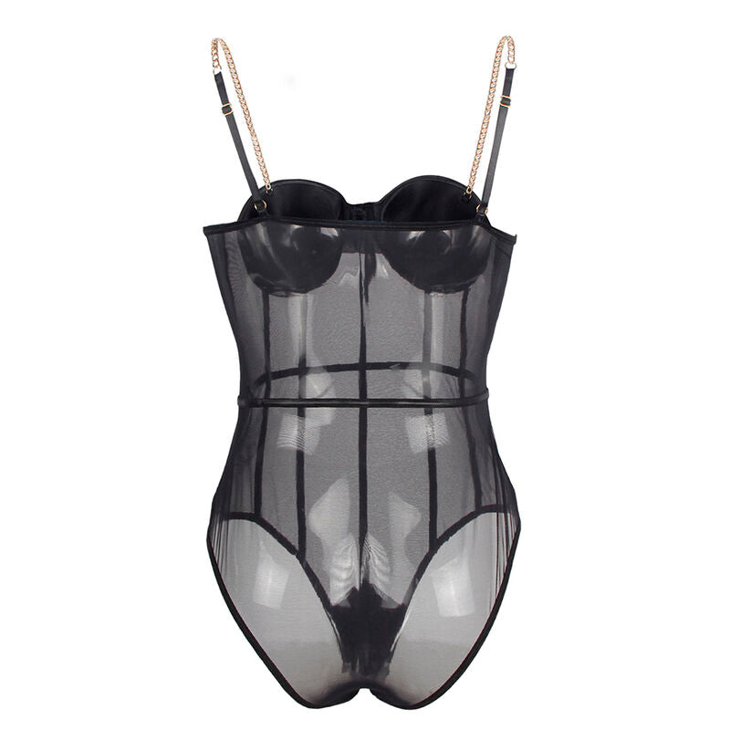Subblime Bodies Subblime - Body Tirantas Cadena Negro S/M