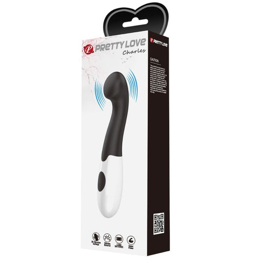 Pretty Love Flirtation Pretty Love - Charles G-Spot Vibrator 30 Modes Black