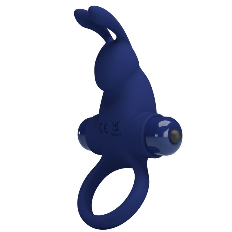 Pretty Love Male Pretty Love - Jiro Rabbit Ring With Vibration Blue