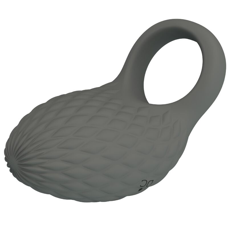 Pretty Love Male Pretty Love - Heloise Vibrating Ring With Memory Gray