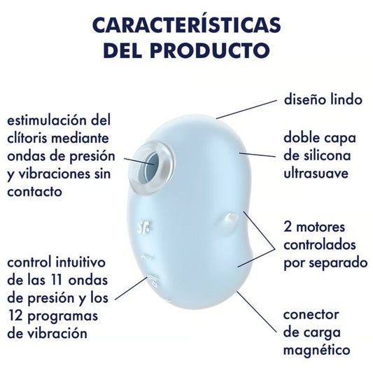 Satisfyer Cutie Ghost Blue
