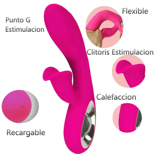 Armony Vibrators Armony - Daro Vibrator & Pull Ring Stimulator Fuchsia