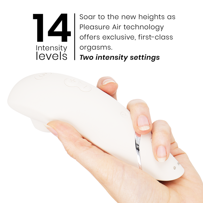 Womanizer Premium 2 Clitoral Stimulator Warm Gray