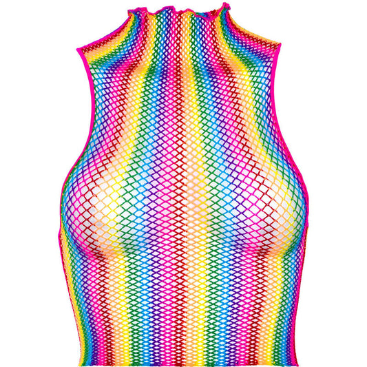 Leg Avenue Chemises Leg Avenue - Multicolor Net Top