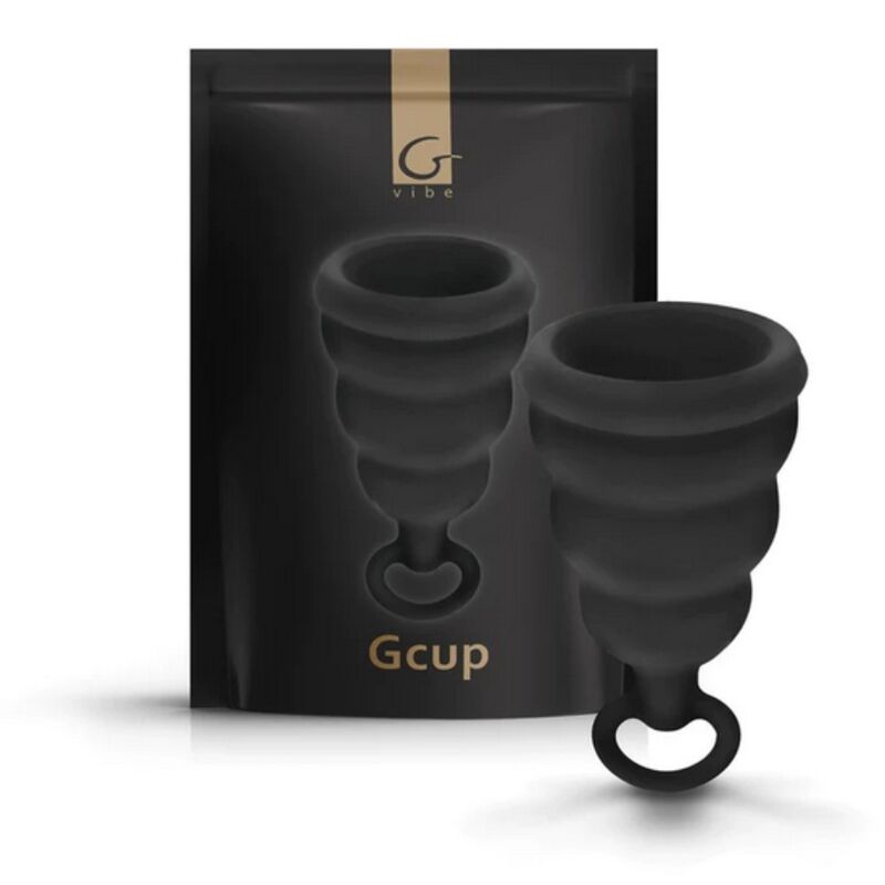 G-Vibe Gcup Black Menstrual Cup