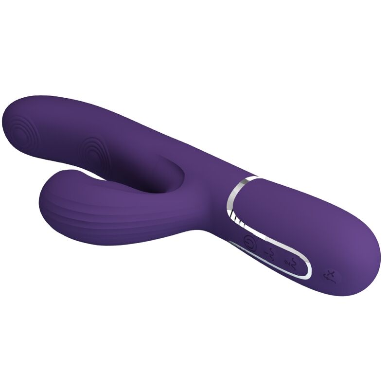 Pretty Love Flirtation Pretty Love - Perlita G-Spot Vibrator 3 In 1 Multifunction Purple