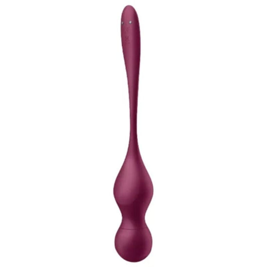 Satisfyer Vibrator Satisfyer - Love Birds Vary Vibrating Balls Free App Wine Red