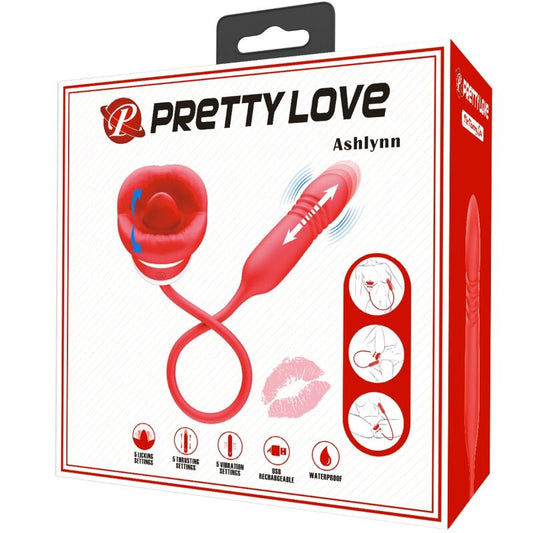 Pretty Love Flirtation Pretty Love - Ashlynn Red Mouth Masturbator