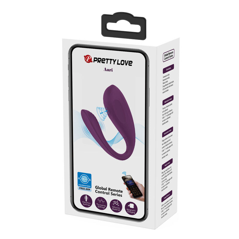 Pretty Love Aari Purple Clitoral Massager Free App
