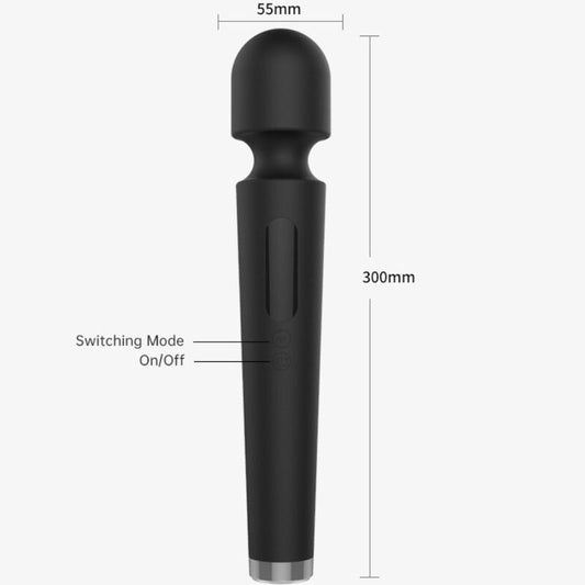 Armony Massagers Armony - X Power Large Massager & Vibrator 7 Vibrations Black