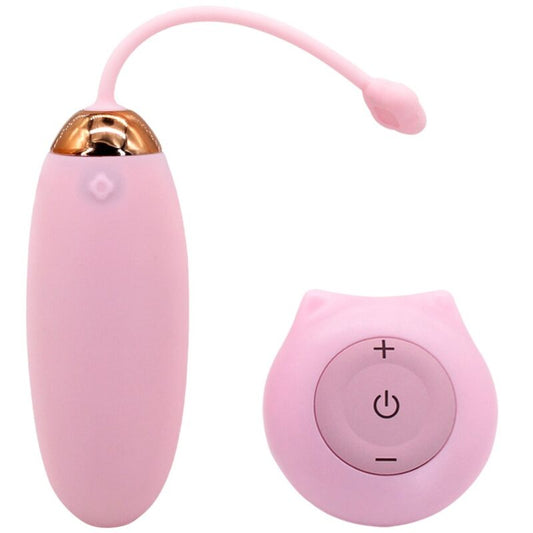 Armony Stimulators Armony - Kitty Fun Egg Vibrator Remote Control 10 Vibrations Pink