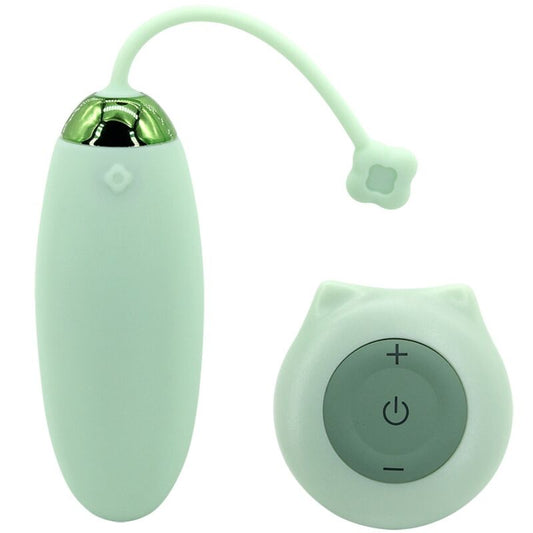 Armony Stimulators Armony - Kitty Fun Egg Vibrator Remote Control 10 Vibrations Green