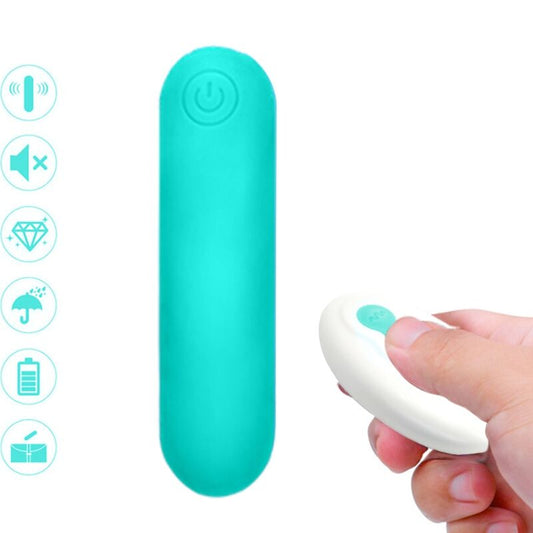 Armony Stimulators Armony - Splash Joline Vibrator Bullet Silicone Remote Control 10 Vibrations 65 X 15 Cm Green