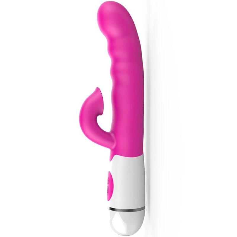 Armony Vibrators Armony - Amir Vibrator Multifunction With Stimulating Tongue 16 Speeds Pink