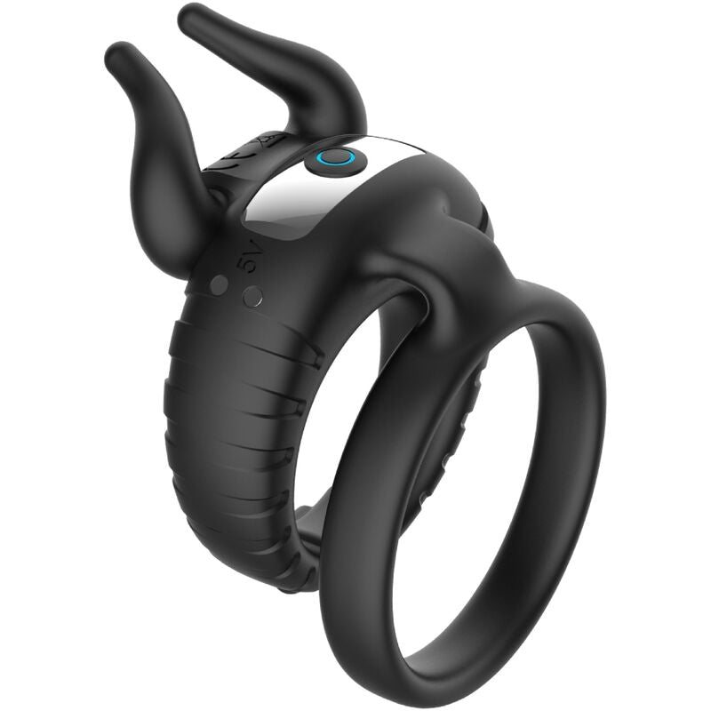 Armony For Him Armony - Bull's Pasion Ring Vibrator 10 Speeds Black