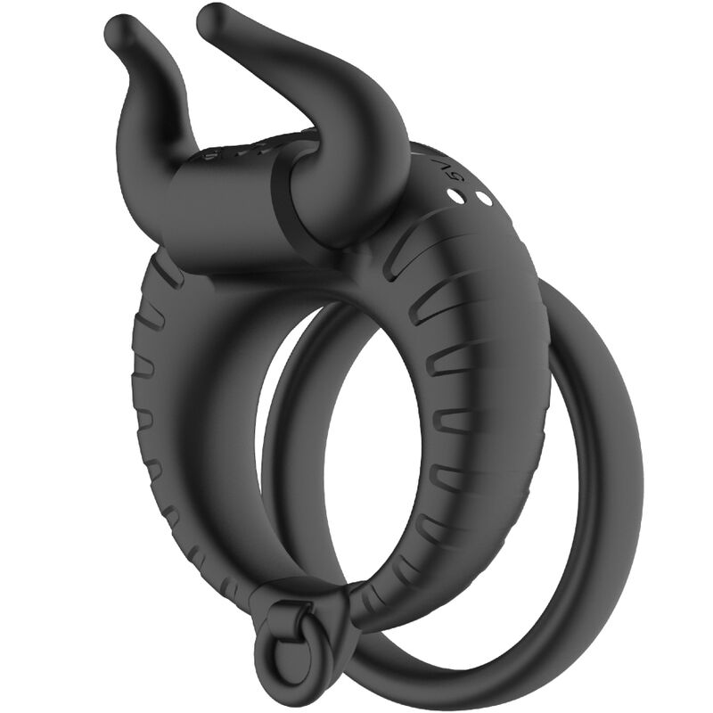 Armony For Him Armony - Bull's Pasion Ring Vibrator 10 Speeds Black