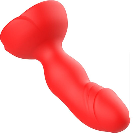 Armony Anal Armony - Extreme A Bloom Rose Vibrator & Anal Plug Remote Control Red