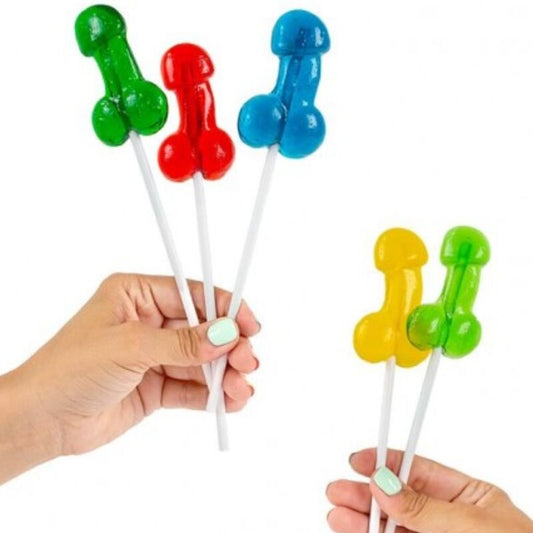 Secretplay Cosmetic Secretplay - Display Assortment Penis Lollipops With Alcohol 40 Units