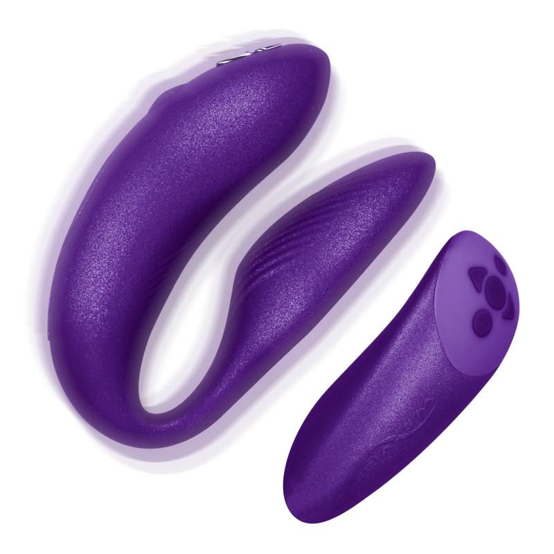 We-Vibe Chorus Vibrator For Couples With Lilac Squeeze Control
