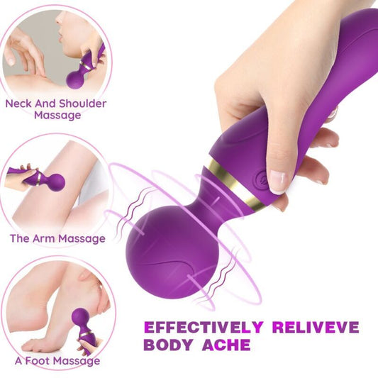 Armony Massagers Armony - Freeza Massager & Vibrator Super Flexible Head Purple